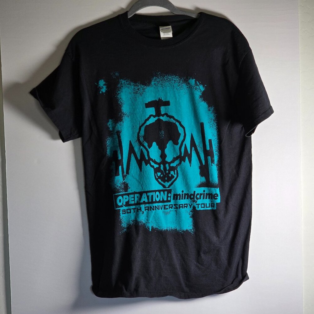 Authentic Queensryche 30th Anniversary 2018 Operation Mindcrime Concert Shirt M